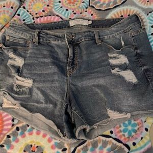 Torrid Jean Shorts